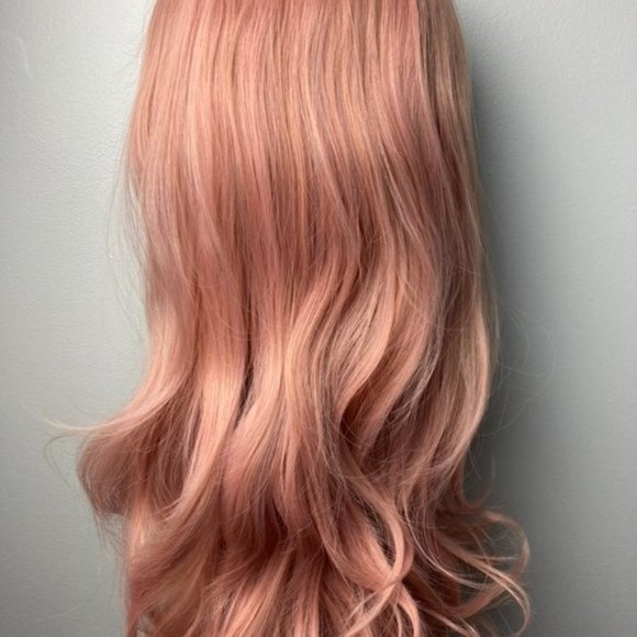 Pastel Pink Lace Wigs - Picture 8 of 8